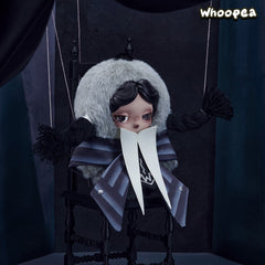 SKULLPANDA × Wednesday Plush (Nevermore Academy Uniform Version)