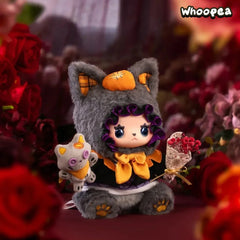 Pleasant Goat and Big Big Wolf x Lucky Emma Limited Edition Grey and Red Collaboration Plush Doll