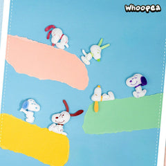 Snoopy Colorful Daily Life Series Plush Brooch Blind Box
