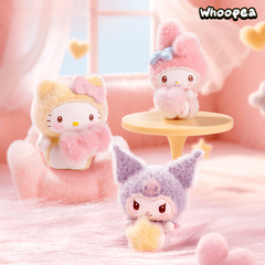SANRI0 Fuzzy Rainbow Babies Series Mini Beans Blind Box