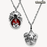 POPOP Hirono Vintage Bear Double-Layer Necklace
