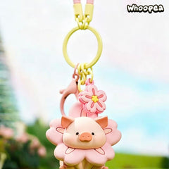 LuLu the Piggy Flower World Series Keychain