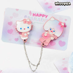 SANRI0 Happy Paradise Present Series Badge Blind Box