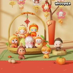 POP BEAN 2025 New Year Collection Sitting Series PVC Figures