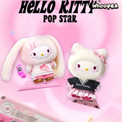 HELL0 KITTY Pop Star Series Plush Pendant, Blind Box
