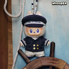 POP MART The Monsters De Vliegende LABUBU Series Captain Vinyl Plush Hanging Card, POP LAND Exclusive