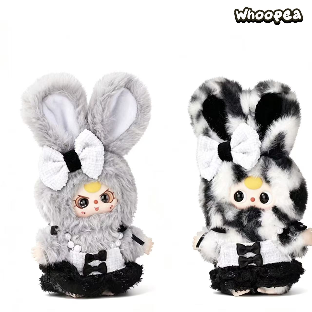 Baby Three Absolute Black White Series Plush Pendant Blind Box