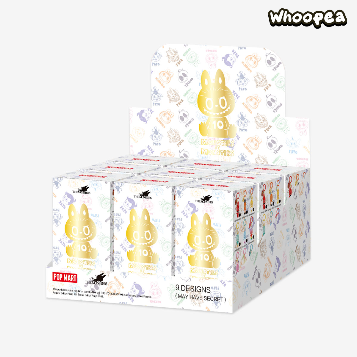 THE MONSTERS 10TH Anniversary Series Figure Blind Box