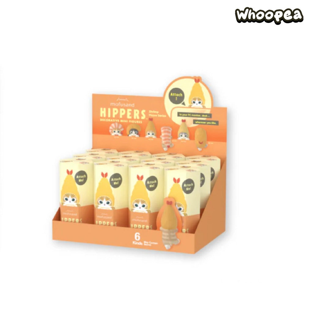 Sonny Angel × Mofusand Shrimp Meow Series Hippers Decorative Mini Figures Blind Box