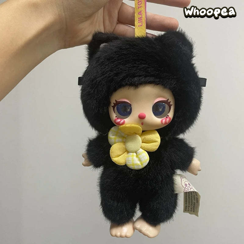 Liila's Lucky Cat Series Midnight Blackcurrant Plush Doll, Limited Edition