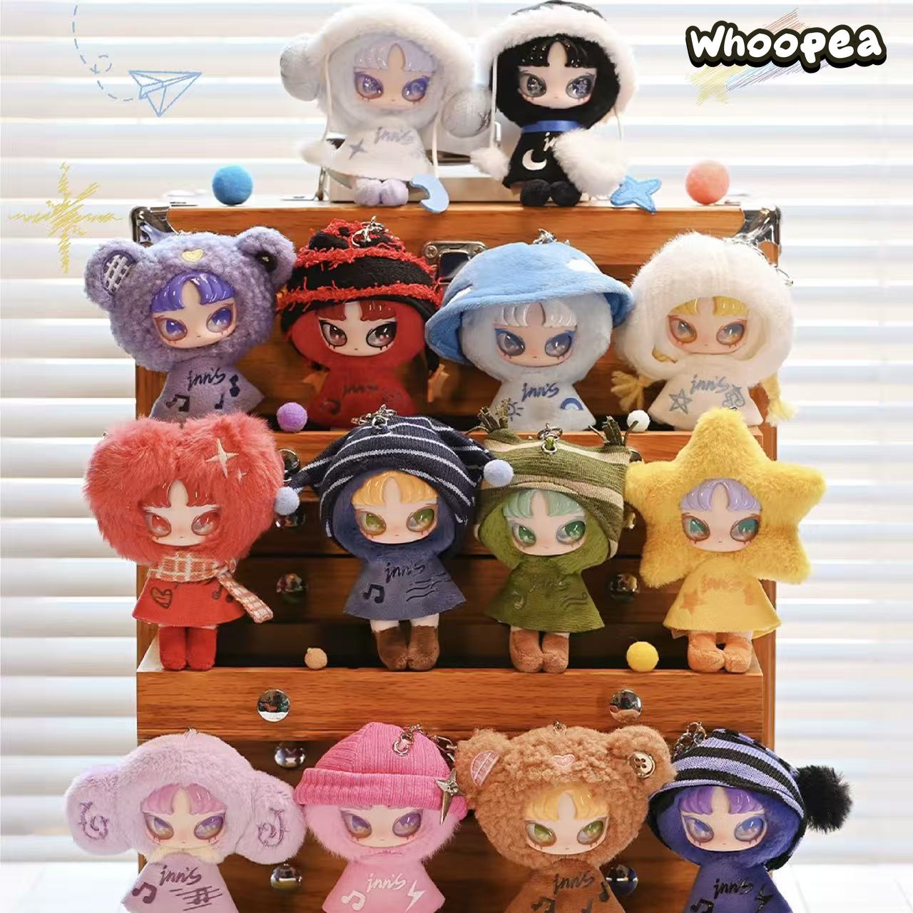 INN Twelve Tiny Wish Keepers Series Mini Plush Pendant Blind Box