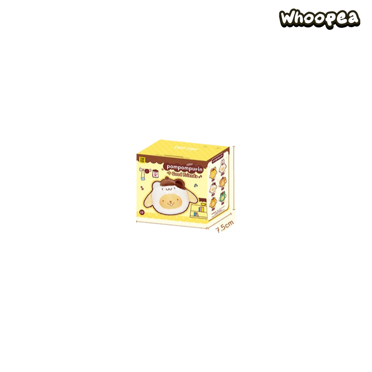 SANRI0 Pompompurin Good Friends Series Plush Pendant Blind Box