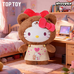 SANRI0 HK 400% Peach And Caramel Pajamas Series Plush Doll