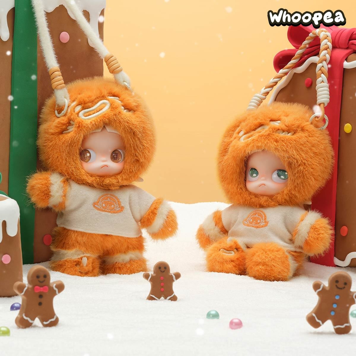 POP MART Zsiga Gingerbread Man 1/8 Action Figure