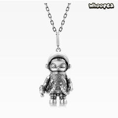 POPOP Jewelry Space Molly Vintage Silver Knuckle Necklace