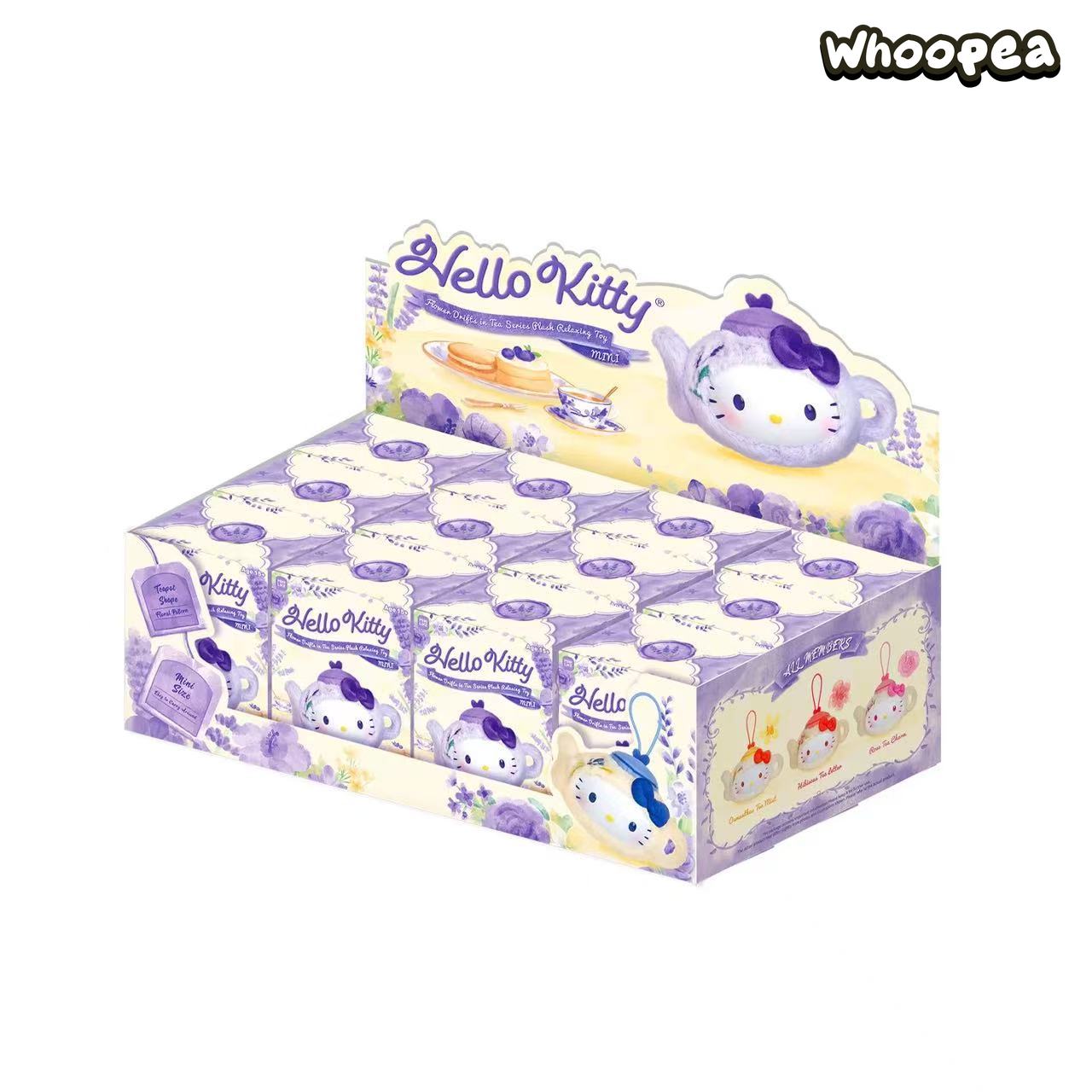 HK Flower Tea Time Series Vinyl Plush Mini Blind Box