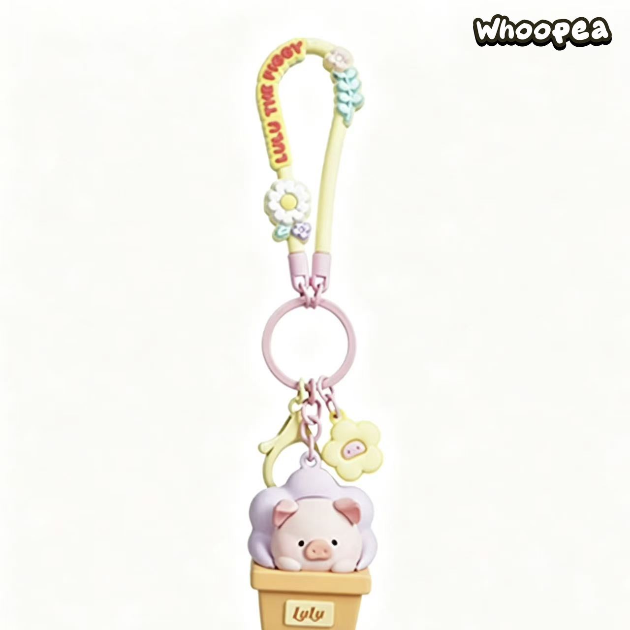 LuLu the Piggy Flower World Series Keychain