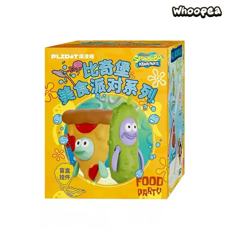 SpongeBob Bikini Bottom Food Party Series Pendant Blind Box