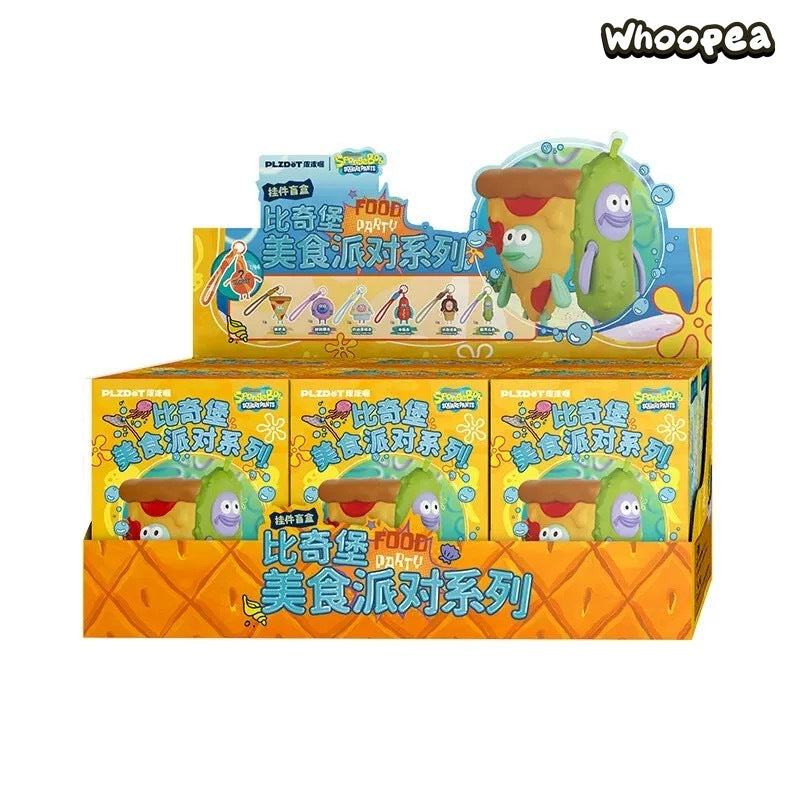 SpongeBob Bikini Bottom Food Party Series Pendant Blind Box