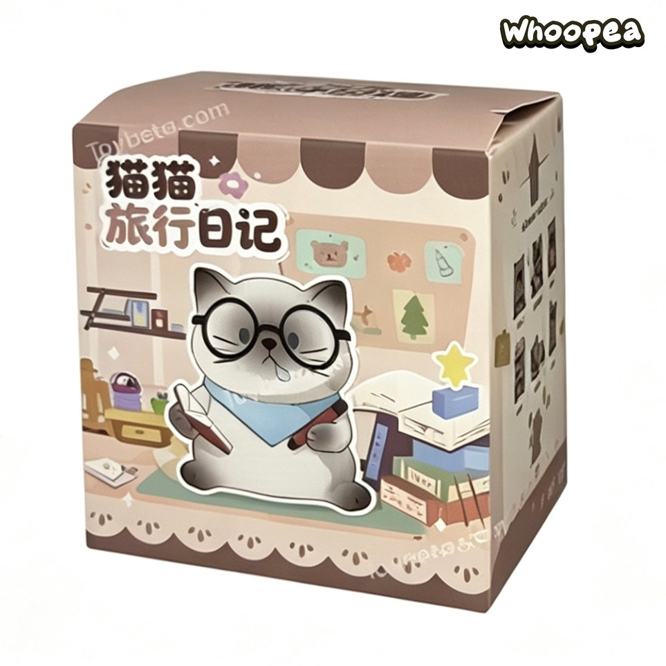 Cat's Travel Diary Series Mini Figure Blind Box