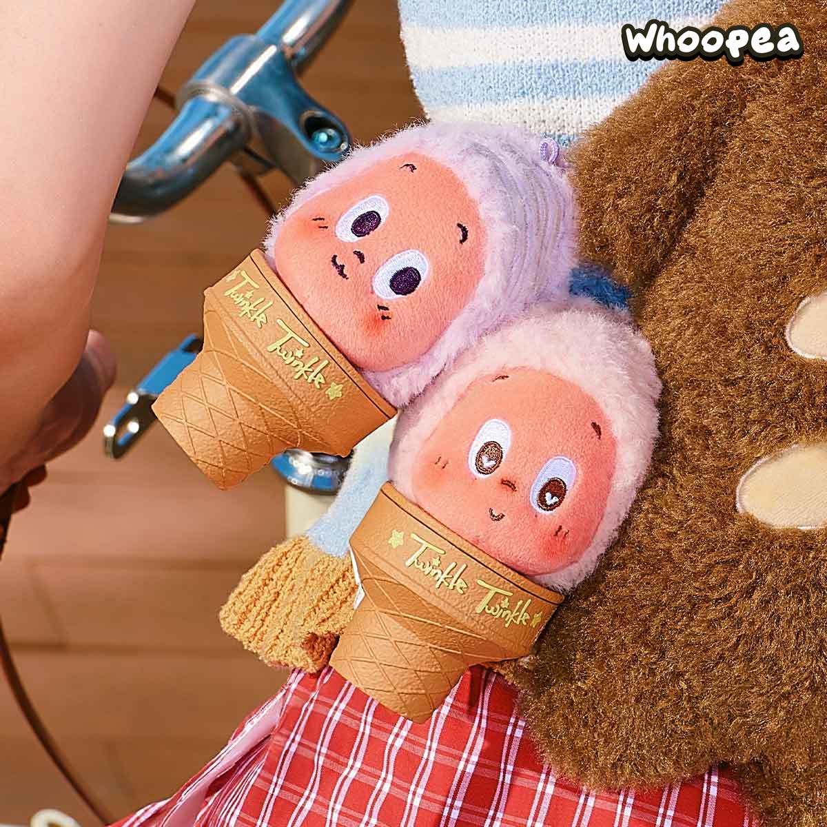 POP MART Twinkle Twinkle MOON GELATO Series-Ice Cream Plush Pendant Blind Box