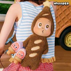 POP MART Twinkle Twinkle MOON GELATO Series-Plush Baguette Bag
