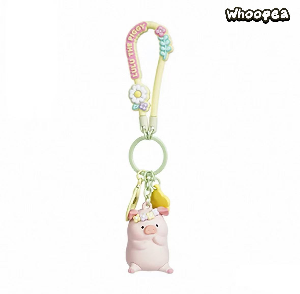 LuLu the Piggy Flower World Series Keychain