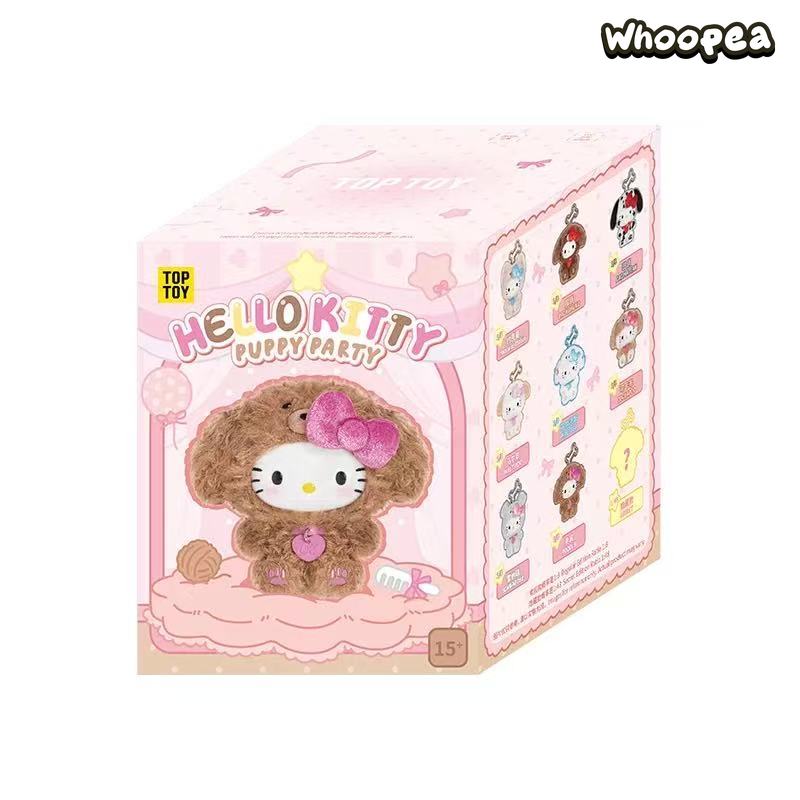 SANRI0 HK Puppy Party Series Plush Pendant Blind Box