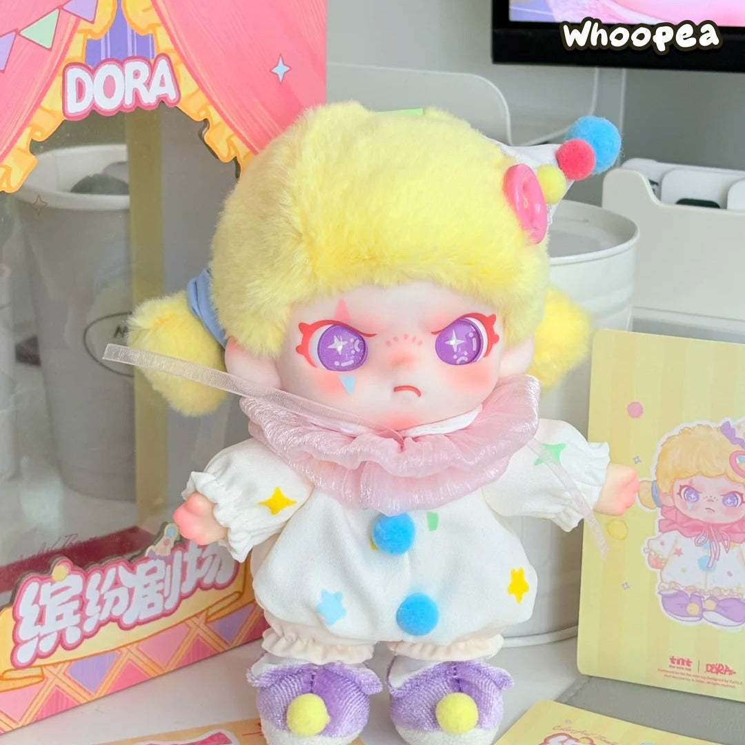 DORA Colorful Theater Series Plush Pendant Hanging Card