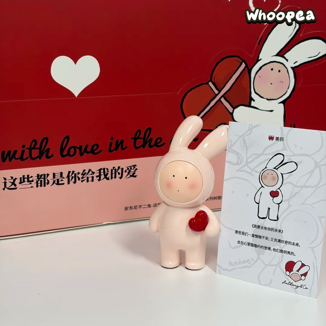 Anthony's Bunny With Love In The Air Series Figure Blind Box