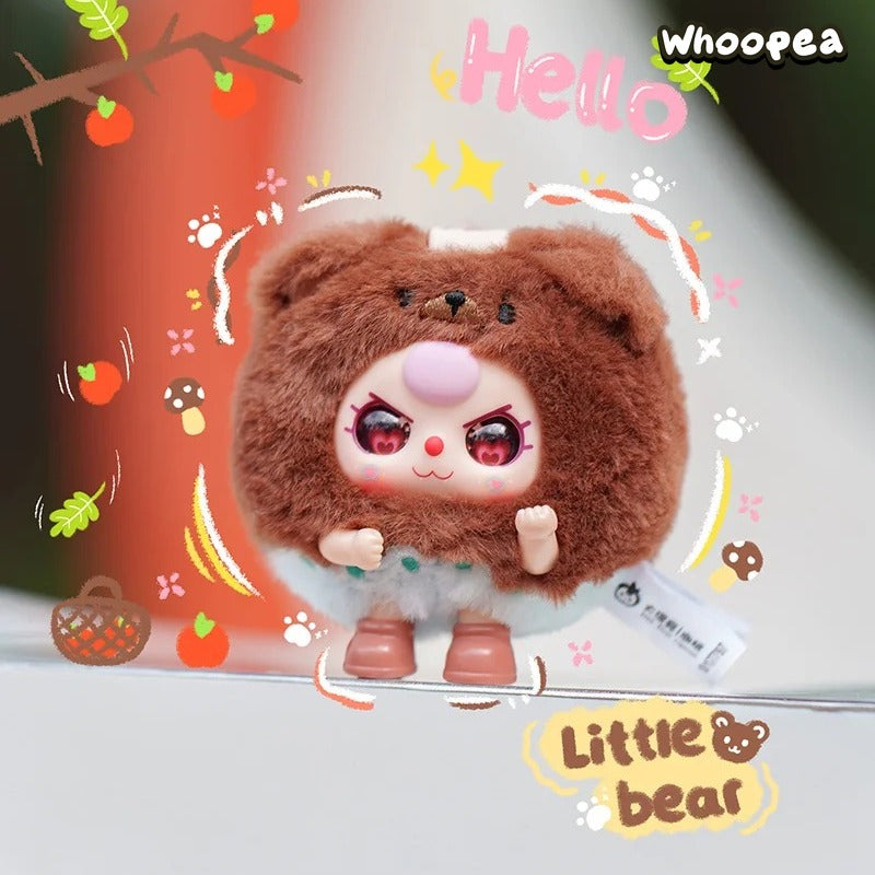 Baby Three Round Beast Series Plush Blind Box