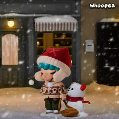 POP MART Hirono Before the Snow Melts Series Figure Hanging Card