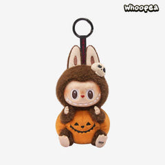 LABUBU Happy Halloween Party Series-Sitting Pumpkin Vinyl Plush Pendant