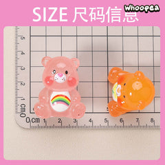 Luminous Care Bear Collection, Mini Figures, 8 colors