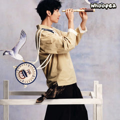The Monsters De Vliegende LABUBU Series Sailor Plush Bag