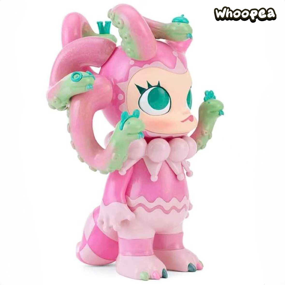 POP MART Molly Medusa Series Crimson Version Figure Hanging Card