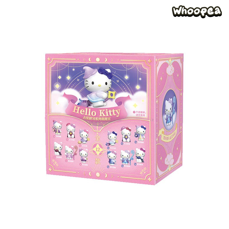 Hello-Kitty Astrology Study Series Mini Beans Figures, Blind Bag