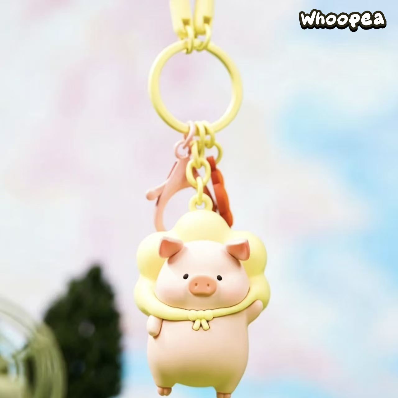 LuLu the Piggy Flower World Series Keychain