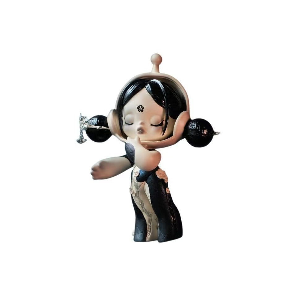 SKULLPANDA Baby Orchid-MuYou Action Figures