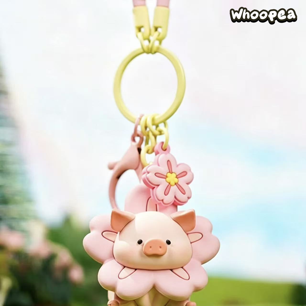 LuLu the Piggy Flower World Series Keychain