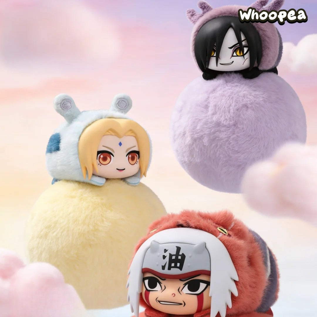 NARUTO Cute Beast Lying Party Series Plush Pendant Blind Box