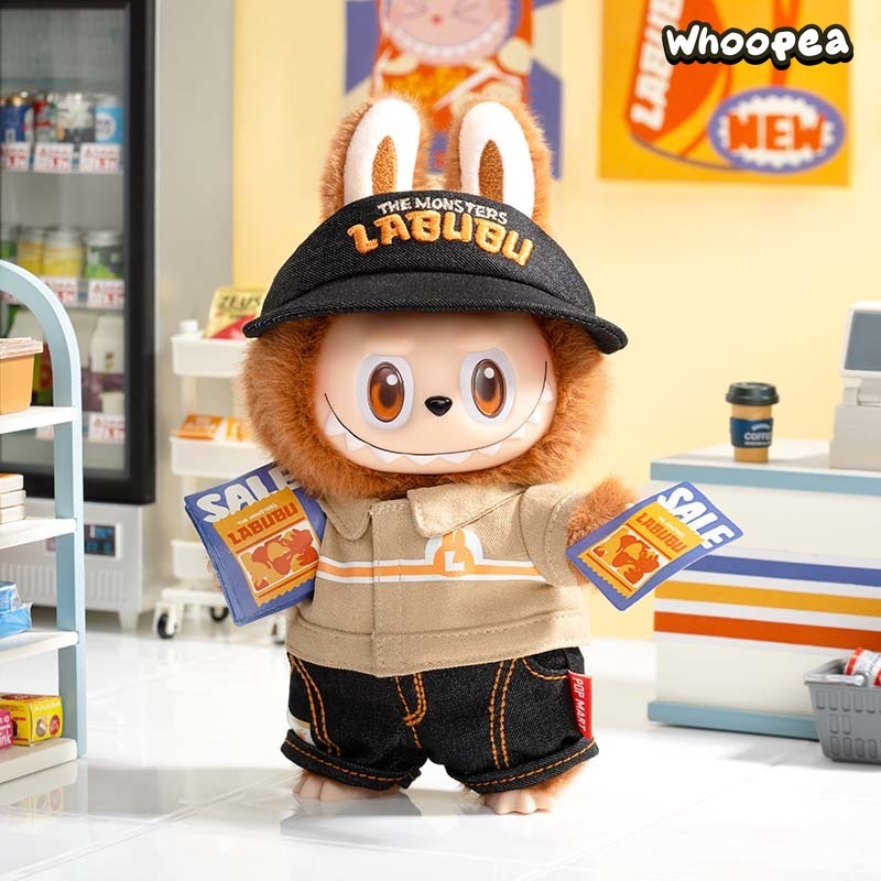 THE MONSTERS Labubu Wacky Mart Series Plush, Hanging Card