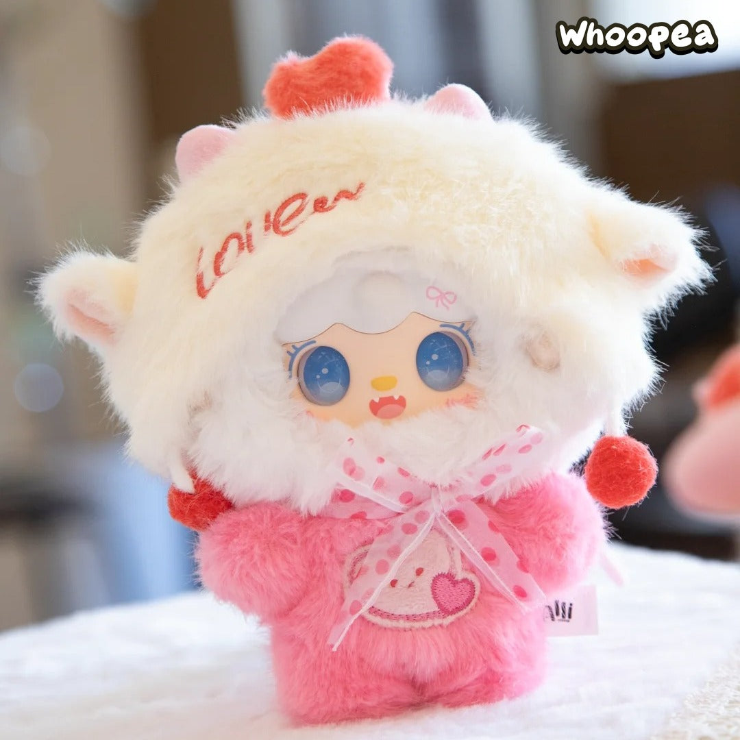 Yooki Heart Signal Series 400% Plush Hanging Card Valentine's Day Limited Edition