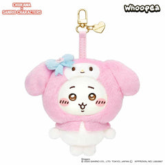 SANRI0 Characters × Chiikawa Plush Keychain