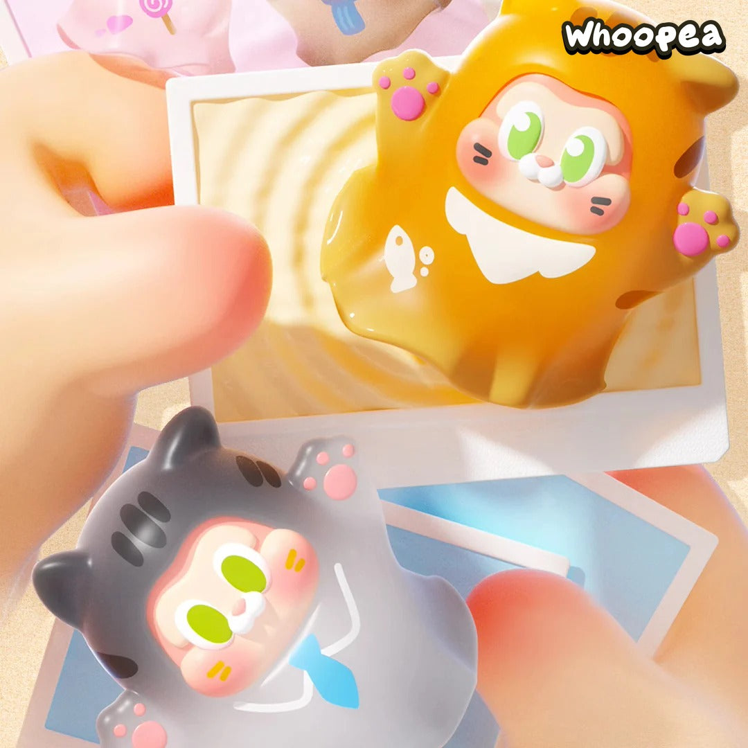 THE SLLO OH MY CAT Series Mini Beans Figures, Blind Bag