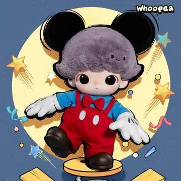 POP MART DIMOO WORLD × DSN Series-Mickey Vinyl Plush Bag
