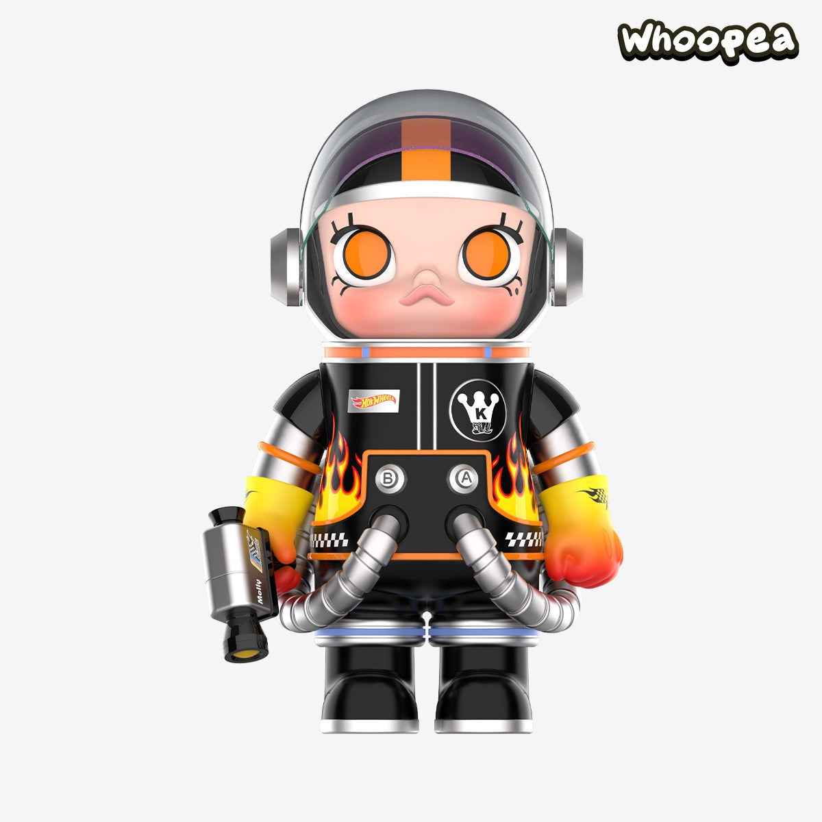 POP MART MEGA SPACE MOLLY 400% HOT WHEELS Series Figure