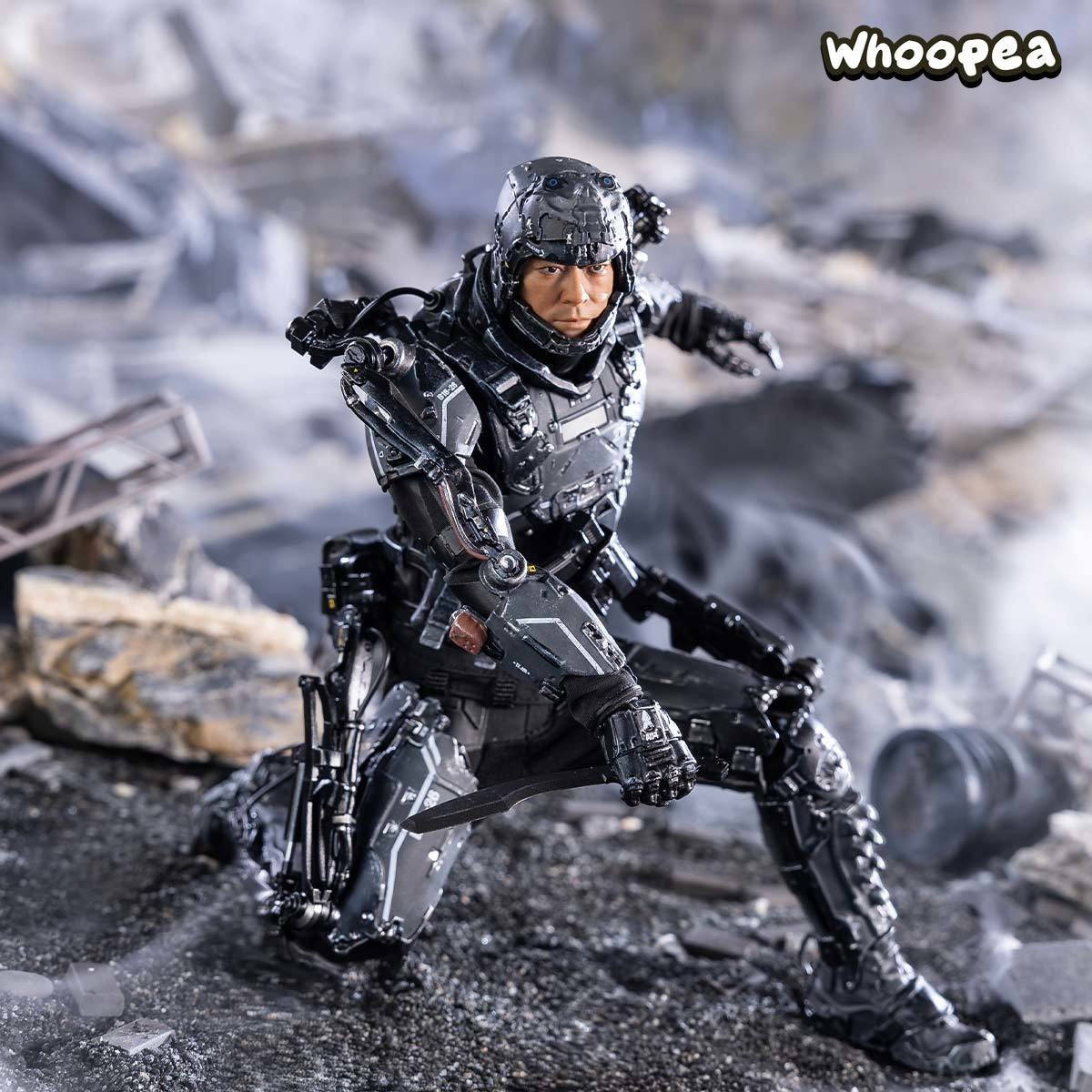 POP MART Warriors of Future Tyler/Johnson Cheng 1/8 Collectible Action Figure