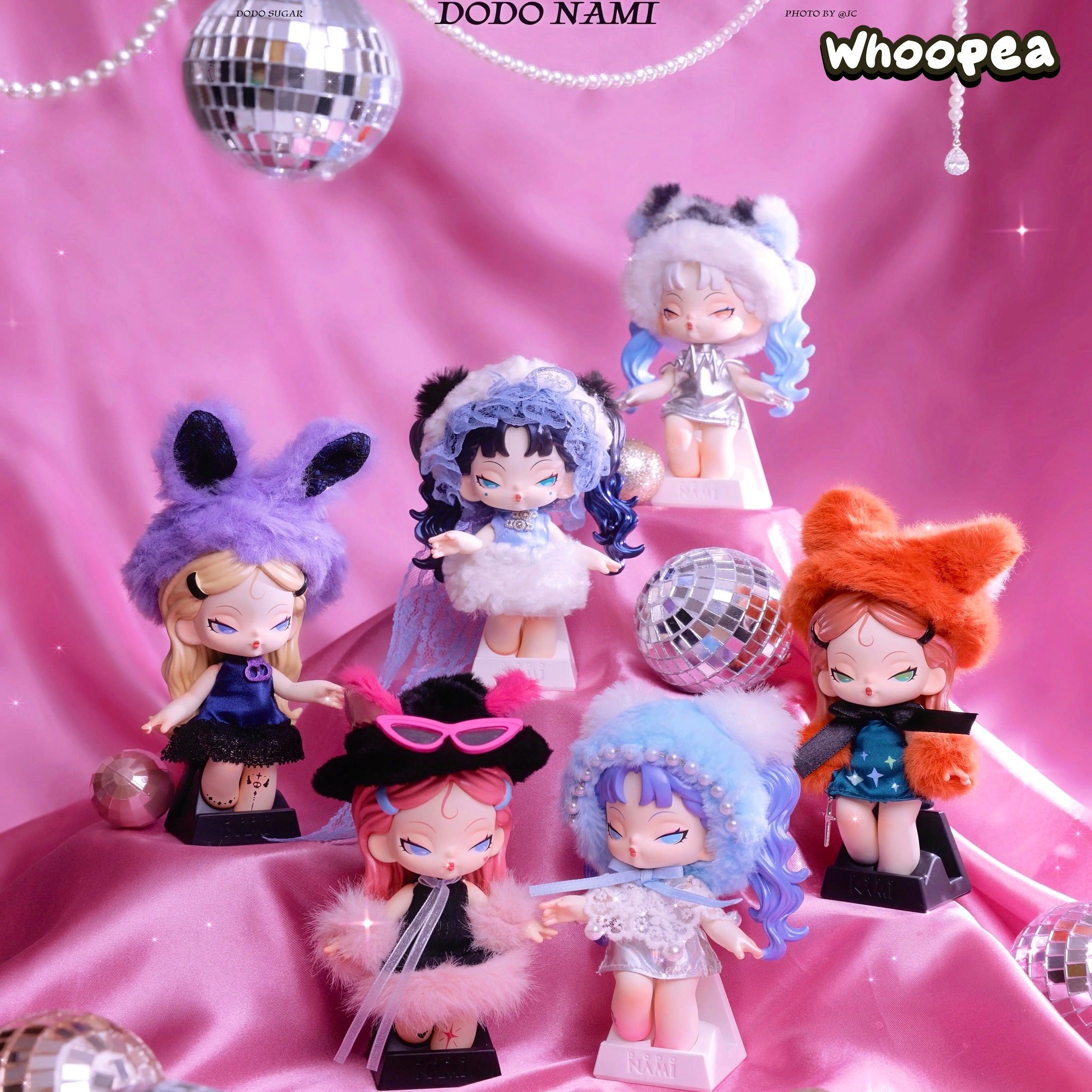 DODO NAMI Midnight Disco Series Pendant Figures, Blind Box