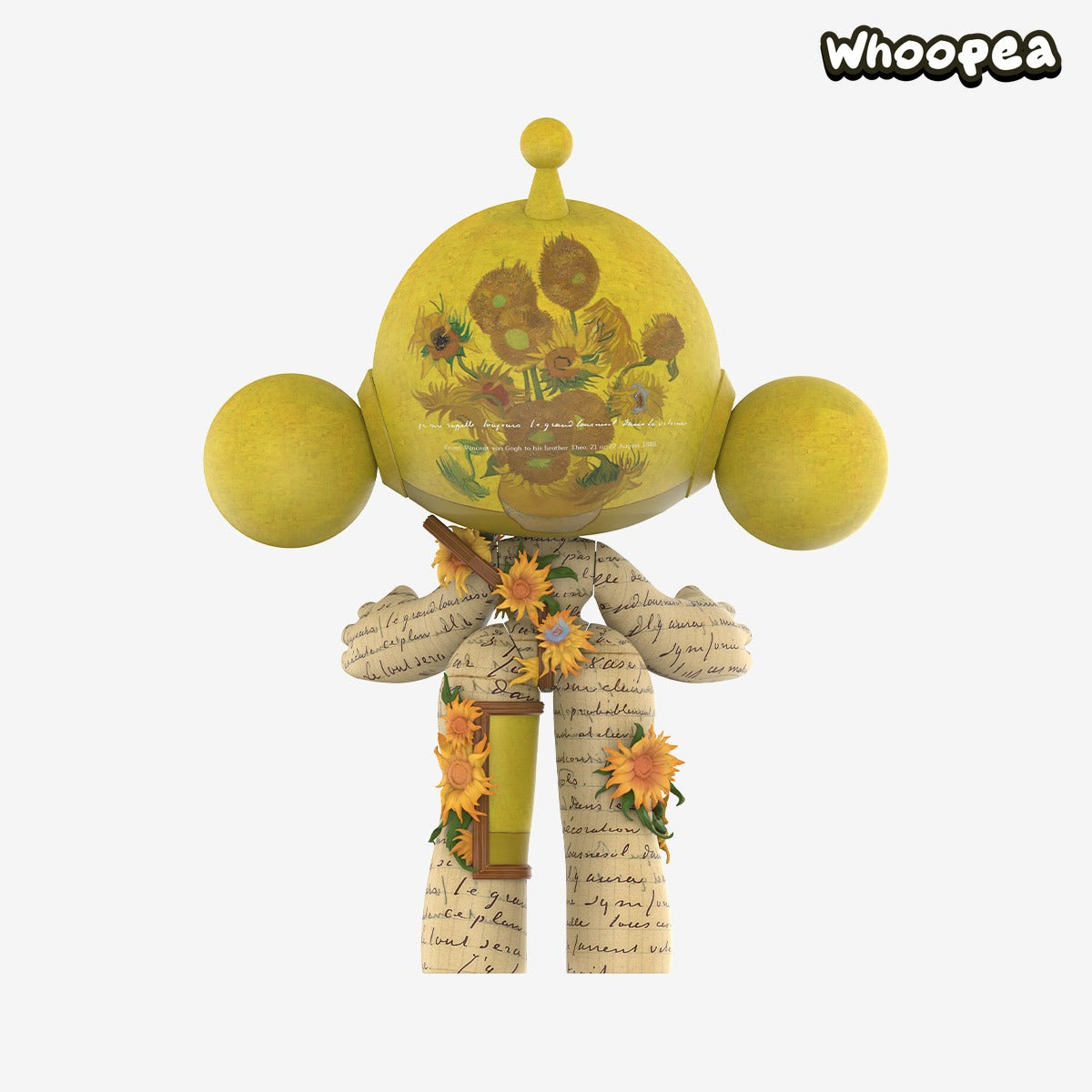 MEGA α SKULLPANDA 400% & 1000% Van Gogh Museum Sunflowers